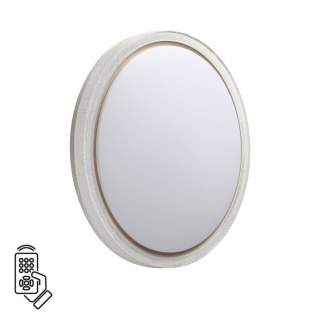 7781/EL MARON SN 000 Светильник пластик/белый/золот. LED 70Вт 3000-6000К D550 IP43 пульт ДУ KRISTY | Sonex SN7781/EL