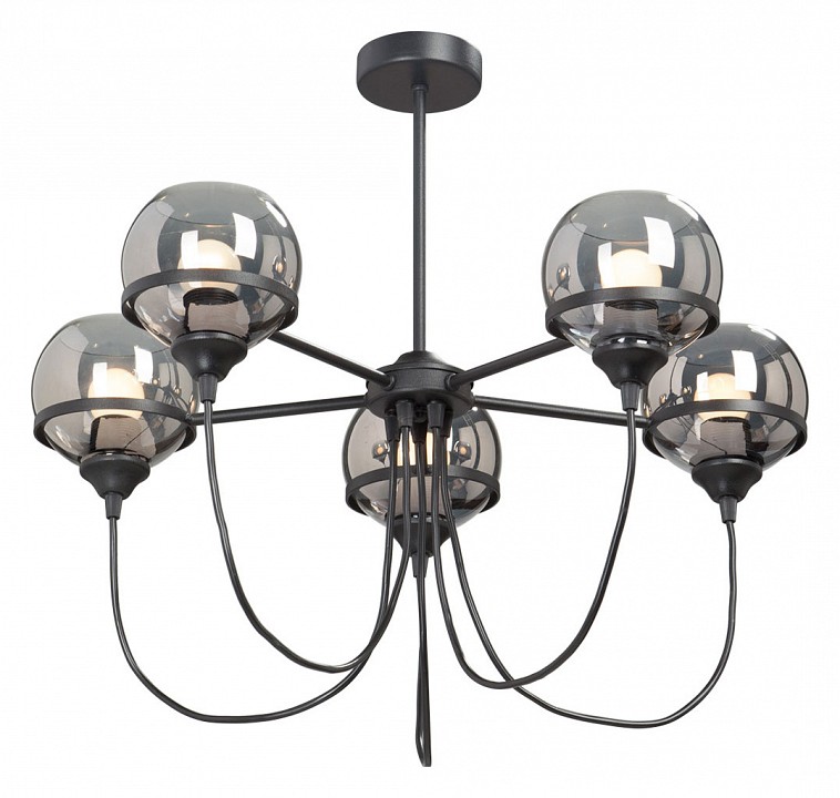 Люстра на штанге Vitaluce Шарики V4483-1/5PL | Vitaluce VIV4483-15PL