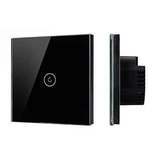 Выключатель сенсорный SWT-OMALI-S01-ZB-BK (250V, 10A, Zigbee) (Arlight, Стекло) | Arlight 050033