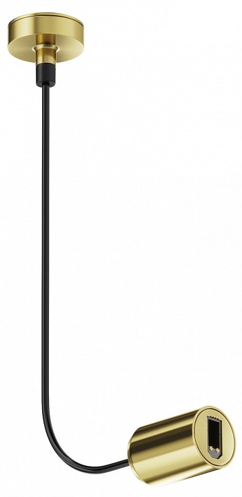 Токопровод концевой Maytoni Accessories for tracks Flarity TRA154C-SB1-BS | Maytoni MYTRA154C-SB1-BS
