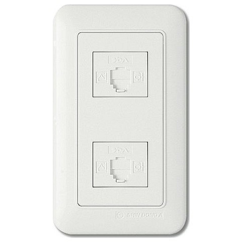 Розетка телефонная RJ-11 Imex 1426 WST 1426 WH | Imex IMXWST1426WH