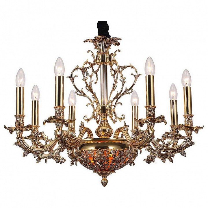 Подвесная люстра Lucia Tucci Firrnze FIRENZE 1780.8.2 antique gold | Lucia Tucci LTFIRENZE1780.8.2antiquegold