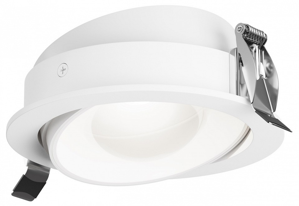 Встраиваемый светильник Maytoni Lens DL105-12W4K-W | Maytoni MYDL105-12W4K-W