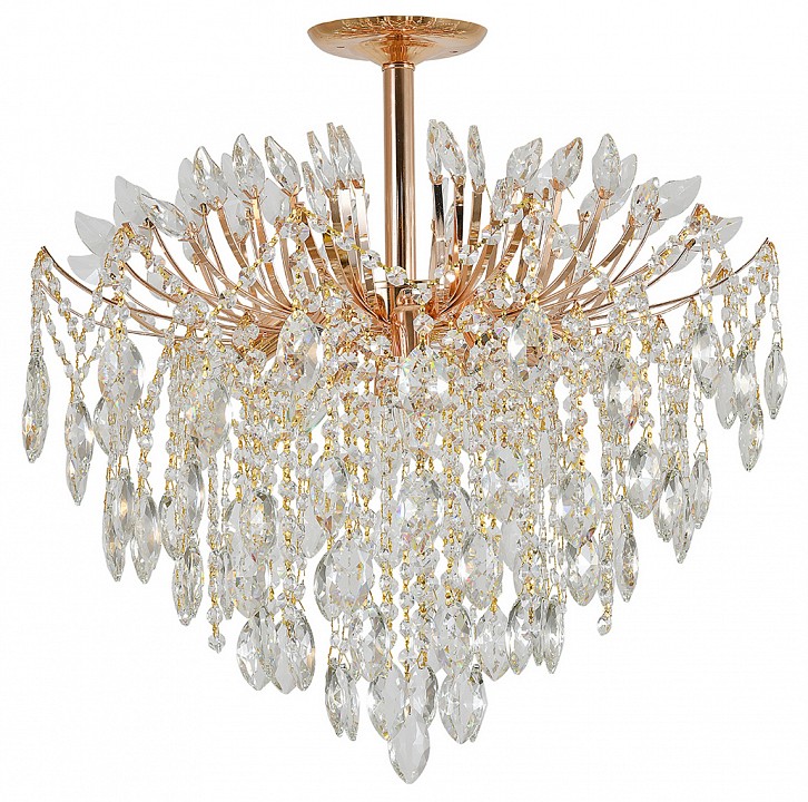 Люстра на штанге Escada Dimosari 2104/8P Gold | Escada ESC21048PGold