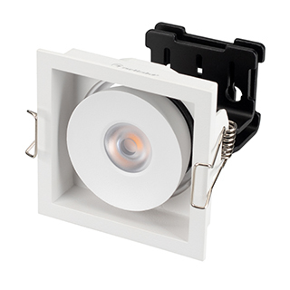 Светильник CL-SIMPLE-S80x80-9W Day4000 (WH, 45 deg) (Arlight, IP20 Металл) | Arlight 028148