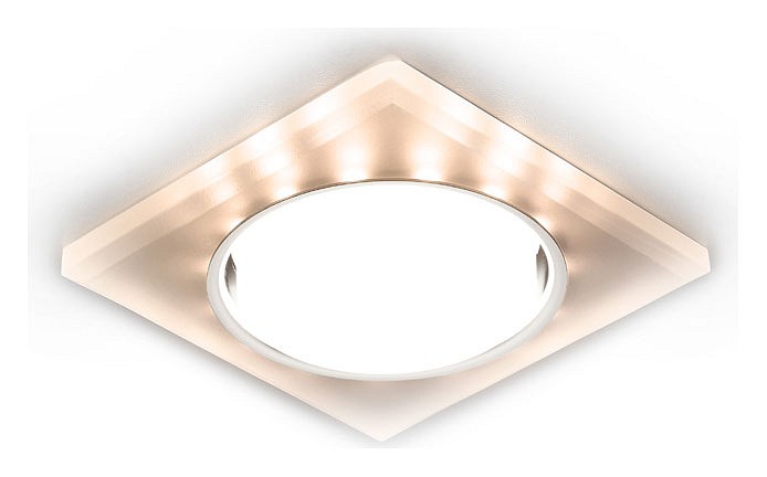 Встраиваемый светильник Ambrella Light GX53 G215 G215 CL/CH/WW | Ambrella Light AMBRG215CLCHWW
