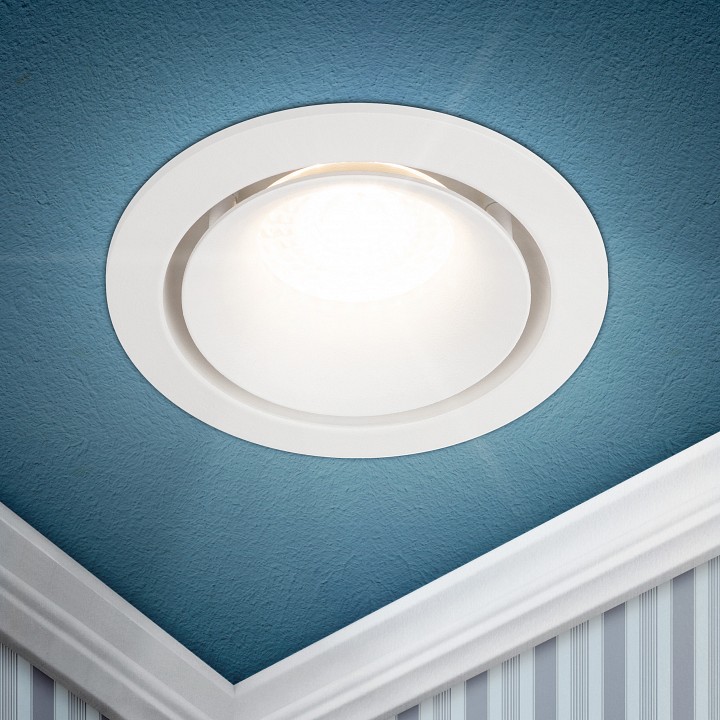 Встраиваемый светильник Эра KL100 WH Б0055584 | Эра ERB0055584