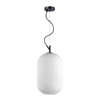 4752/1 PENDANT ODL21 489 белый/черный Подвес E27 60W ROOFI | Odeon Light OL4752/1