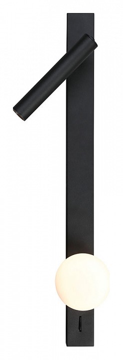 Бра с подсветкой Arte Lamp Joseph A2172AP-2BK | Arte Lamp ARA2172AP-2BK