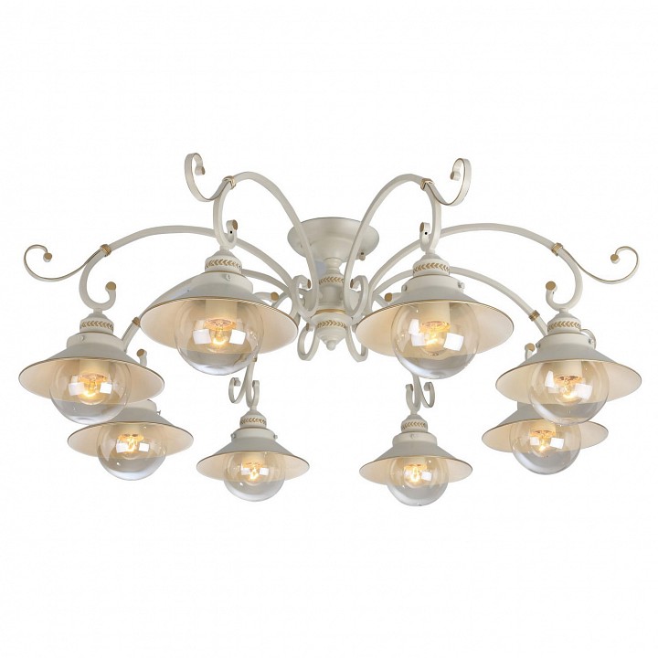 Потолочная люстра Arte Lamp Grazioso A4577PL-8WG | Arte Lamp ARA4577PL_8WG