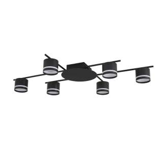 8362/6C COMFI LN 000 черный, металл/акрил Светильник потолочный GX53 LED 6*7W 220V BERTY | Lumion LN8362/6C