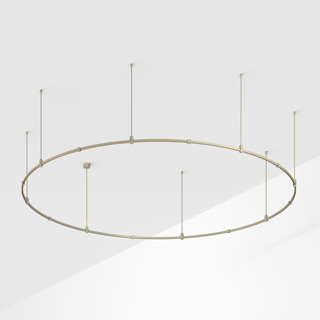 Основание ART-APRIORI-ROUND-ROD-800-R3000 (OG) (Arlight, IP20 Металл) | Arlight 054466