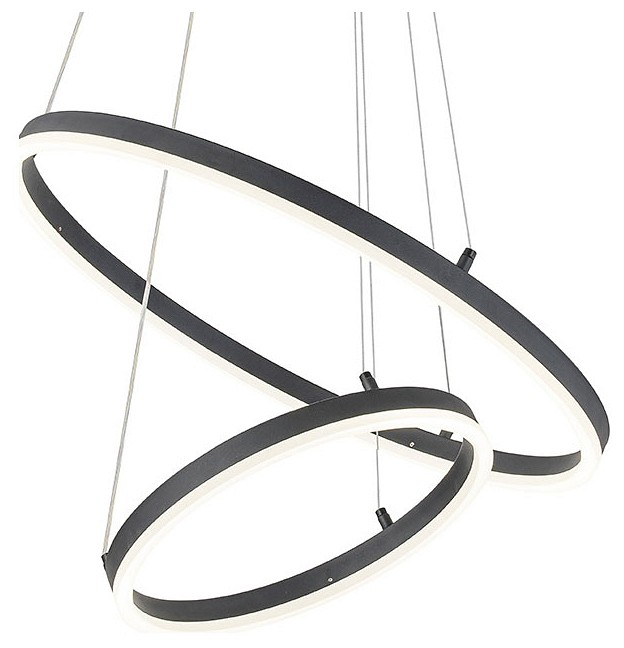 Подвесной светильник Escada Void 10254/2LED Black APP | Escada ESC102542LEDBlackAPP