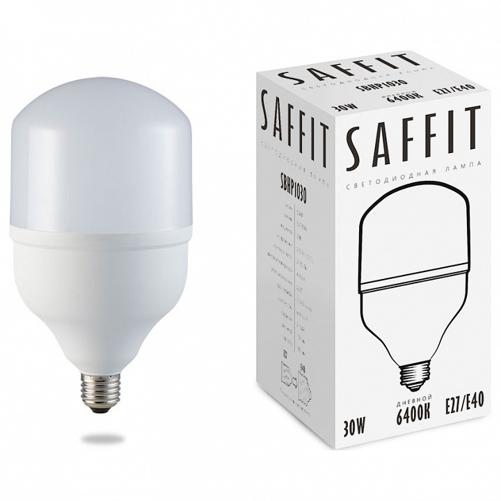 Лампа светодиодная Feron Saffit SBHP1030 E27-E40 30Вт 6400K 55091 | Feron Saffit FE55091