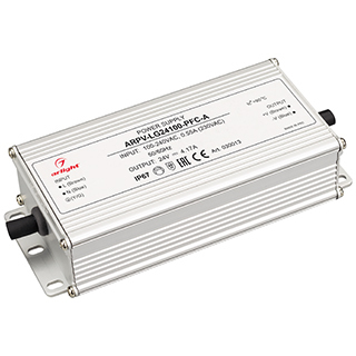 Блок питания ARPV-LG24100-PFC-A (24V, 4.17A, 100W) (Arlight, IP67 Металл) | Arlight 030013