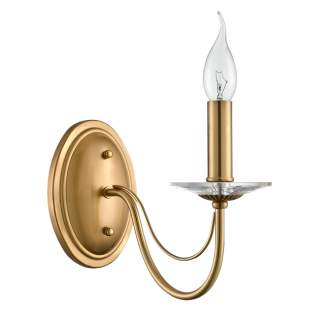 8033/1W CLASSI LN26 металл/стекло, медь/прозрачный Бра E14 1*40W 220V INCANTO | Lumion LN8033/1W