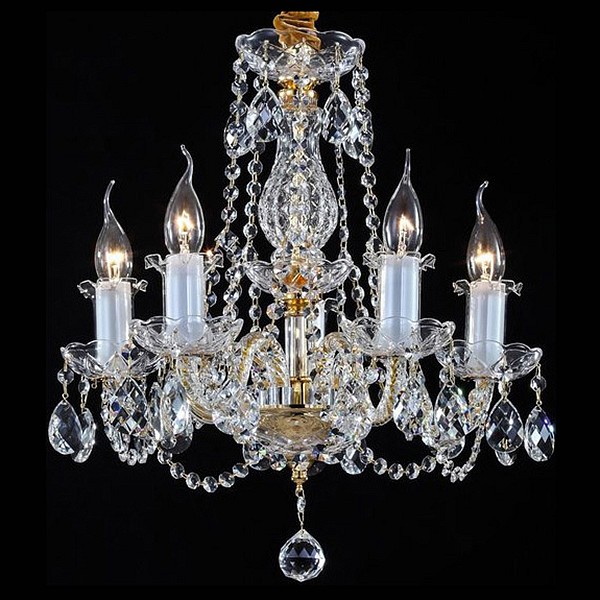 Подвесная люстра Maytoni Elegia DIA902-PL-05-G | Maytoni MYDIA902_PL_05_G