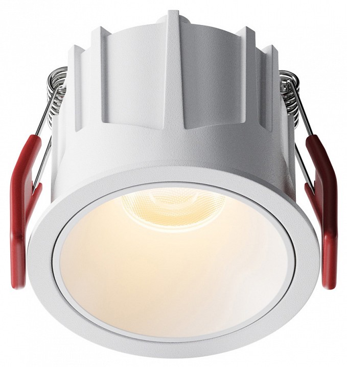 Встраиваемый светильник Maytoni Alfa LED DL043-01-10W2.7K-RD-W | Maytoni MYDL043-01-10W2.7K-RD-W