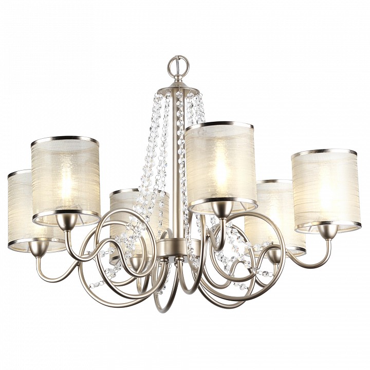 Подвесная люстра Rivoli Cascata P6 GD Б0038420 | Rivoli RVLB0038420