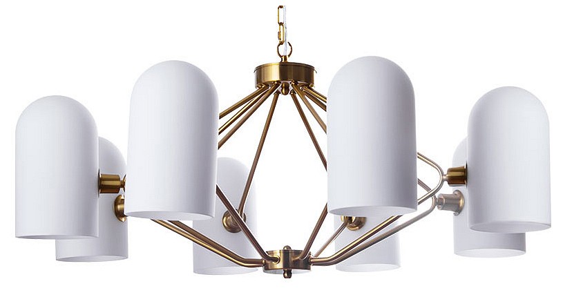 Подвесная люстра Arte Lamp Cassel A5454LM-8PB | Arte Lamp ARA5454LM-8PB