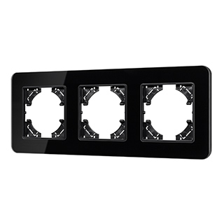 Рамка стеклянная FRM-OMALI-GS-3-BK (Arlight, -) | Arlight 049697