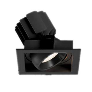 Светильник MS-VORTEX-BUILT-S117x117-20W Warm3000 (BK-BK, 40 deg, 230V) (Arlight, IP20 Металл) | Arlight 057955