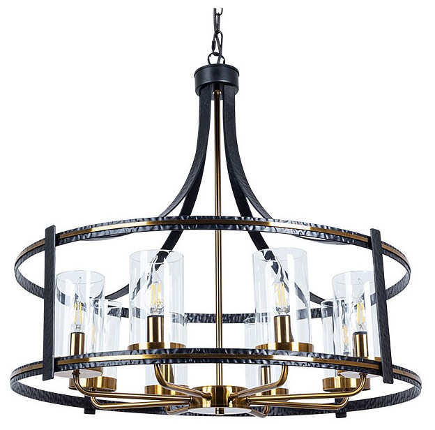 Подвесная люстра Arte Lamp Avior A7011SP-8BK | Arte Lamp ARA7011SP_8BK