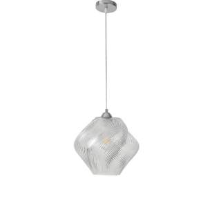 8288/1A MODERNI хром/прозрачный, металл/стекло Подвес E27 1*60W 220V TIDE | Lumion LN8288/1A