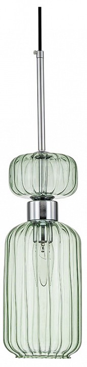 Подвесной светильник Escada Gloss 1141/1S Chrome/Green | Escada ESC11411SChromeGreen