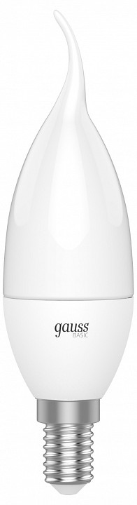 Лампа светодиодная Gauss Basic E14 5.5Вт 4100K 1034126 | Gauss GA1034126
