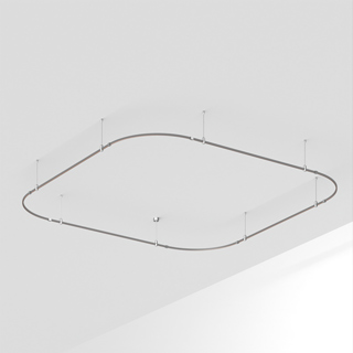 Основание ART-APRIORI-QUADRAT-SOFT-ROD-400-3500x3500 (TN) (Arlight, IP20 Металл) | Arlight 050201