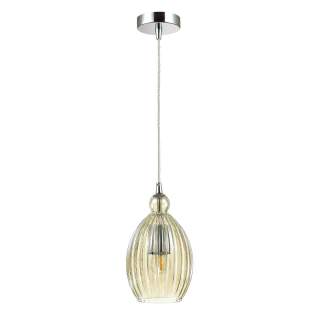 4711/1 PENDANT ODL20 355 св.коричневый/хром Подвес E27 60W 220V STORZO | Odeon Light OL4711/1