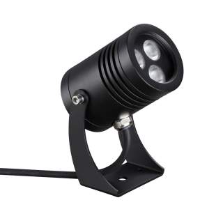 6648/6WA NATURE ODL24 725 черный/металл Фасадный поворотный светильник на 360° IP67 LED CREE 6W 4000K AC85-265V STIMA | Odeon Light OL6648/6WA