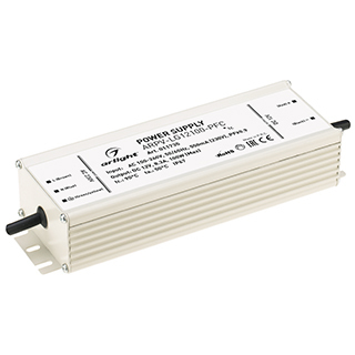 Блок питания ARPV-LG12100-PFC (12V, 8.3A, 100W) (Arlight, IP67 Металл) | Arlight 011735