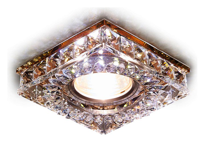 Встраиваемый светильник Ambrella Light S S251 BR | Ambrella Light AMBRS251BR