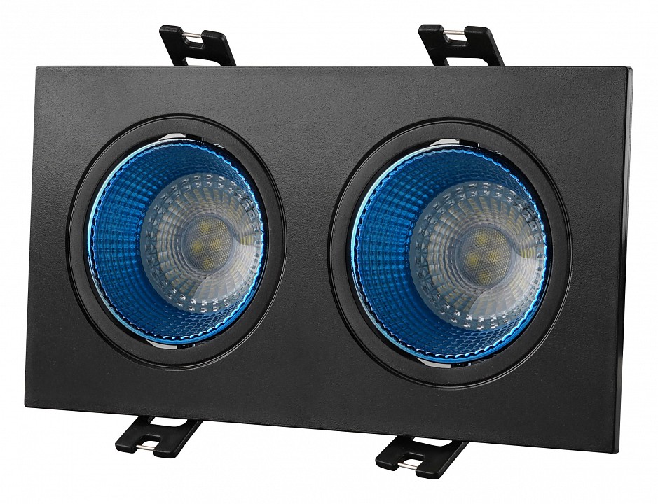 Встраиваемый светильник Denkirs DK3020BСY DK3072-BK+CY | Denkirs DKDK3072_BKCY