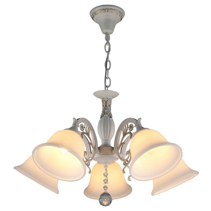 Подвесная люстра Imex MD.3035 MD.3035-5-P WH | Imex IMXMD.3035_5_PWH