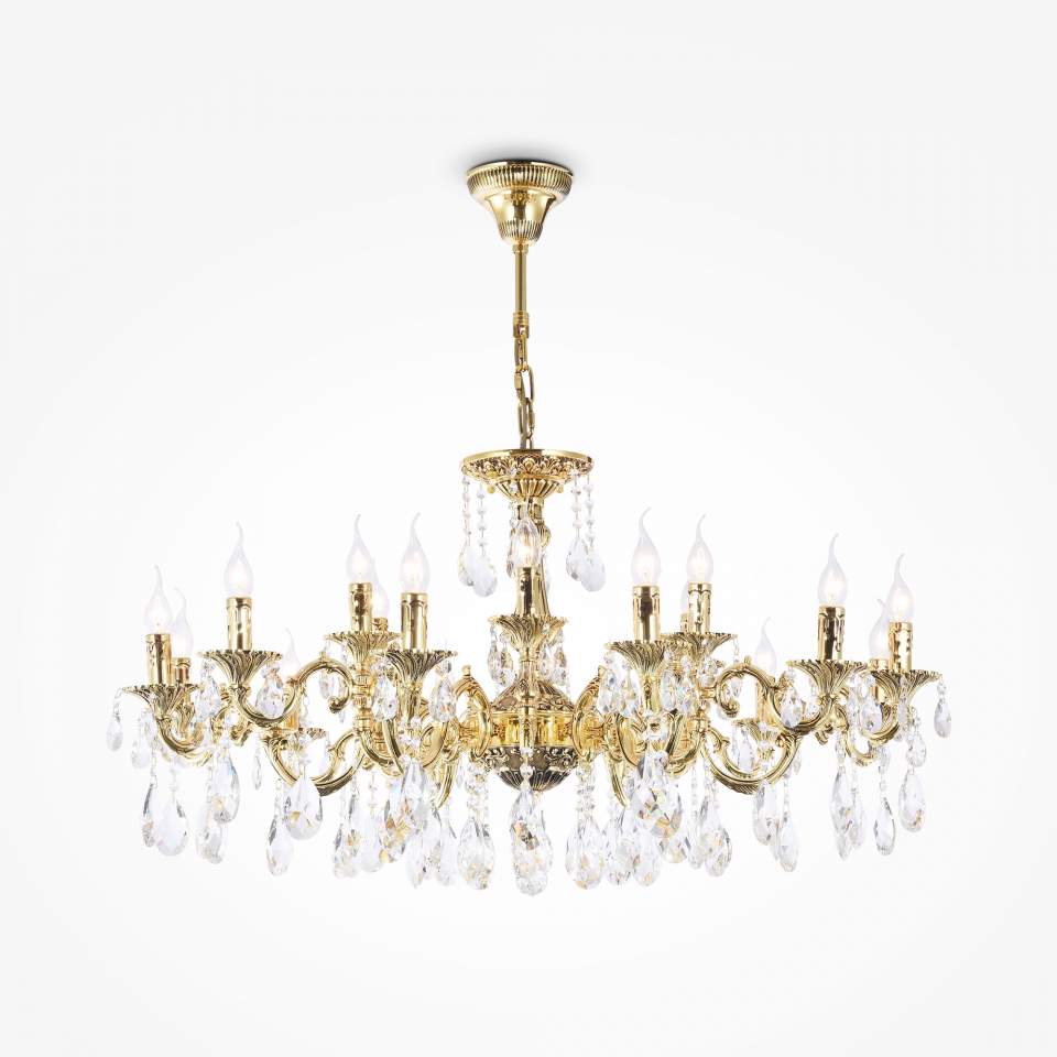 Подвесная люстра Maytoni Monica DIA883-PL-18-G | Maytoni MYDIA883_PL_18_G