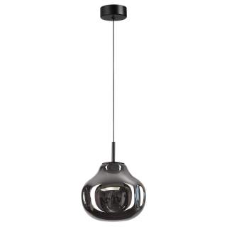 5097/4LC PENDANT ODL25 421 черный/дымчатый/металл/стекло Подвес LED 4W 4000K 388Лм VASO | Odeon Light OL5097/4LC