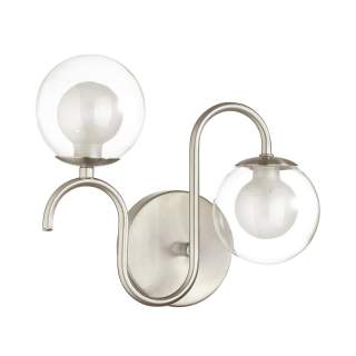 4568/2W VINTAGE LN22 249 никель Бра G9 2*40W 220V FLIPPA | Lumion LN4568/2W