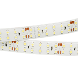 Лента RTW 2-5000SE 24V Cool 2x2 (3528, 1200 LED, LUX) (Arlight, 19.2 Вт/м, IP65) | Arlight 014722