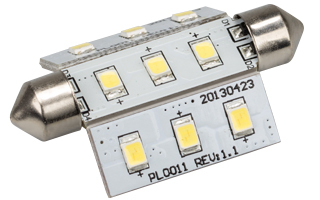 Автолампа ARL-F42-9E White (10-30V, 9 LED 2835) (ANR, Открытый) | Arlight 019425