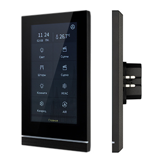 INTELLIGENT ARLIGHT Панель сенсорная KNX-113-51-MULTI-V5-IN (20-30V) (IARL, IP20 Пластик) | Arlight 031738