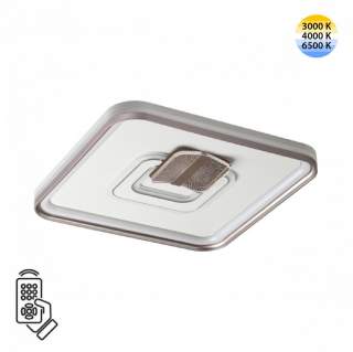 7786/85L PIKO LED SN 078 Светильник металл/белый/бронза LED 85Вт 3000-6500K 490х490 IP20 пульт ДУ GEMINI | Sonex SN7786/85L