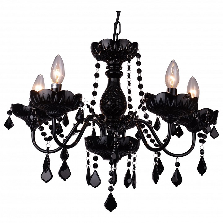 Подвесная люстра Arte Lamp Odillia A8918LM-5BK | Arte Lamp ARA8918LM_5BK