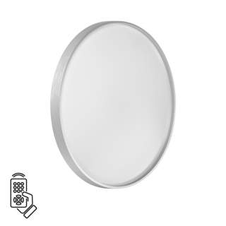 7784/EL TAN SN 000 Светильник пластик/белый/серебро LED 70Вт 3000-6000К D498 IP43 пульт ДУ GABY | Sonex SN7784/EL