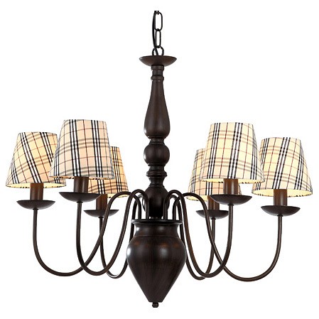 Подвесная люстра Arte Lamp Scotch A3090LM-6CK | Arte Lamp ARA3090LM_6CK