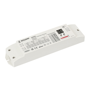 INTELLIGENT ARLIGHT Диммер DALI-202-50W-MIX-DT8-SUF (230V, ANODE, 250-1500mА) (IARL, Пластик) | Arlight 031626