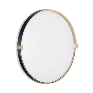 7647/DL PALE SN 189 Светильник пластик/белый/черный/золотой LED 48Вт 4000К D390 IP43 OLIDI BLACK | Sonex SN7647/DL