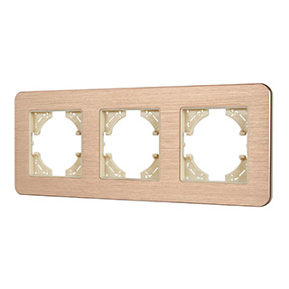 Рамка алюминиевая FRM-AKIRY-AL-3-GD (Arlight, -) | Arlight 049730
